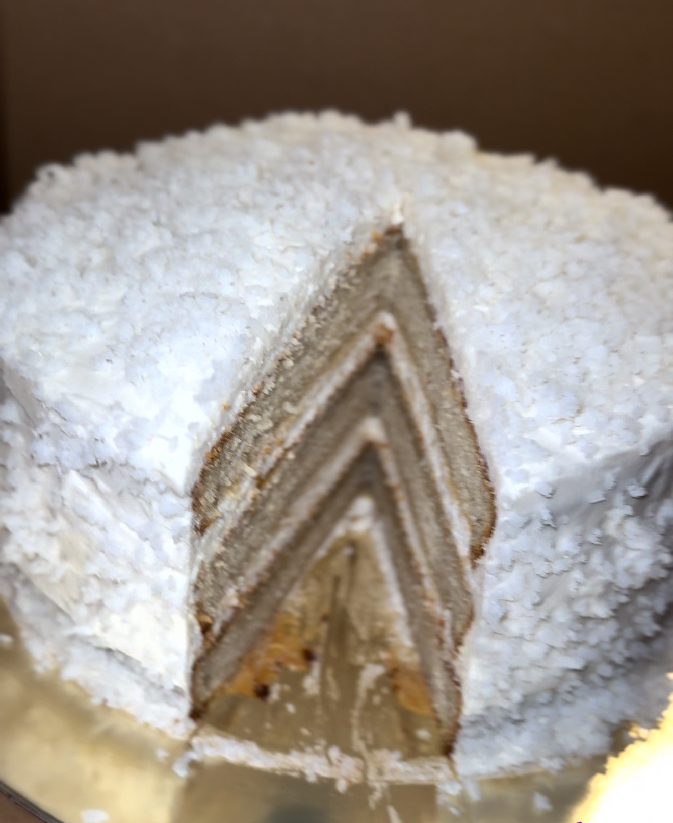 Coconut Cream Cake